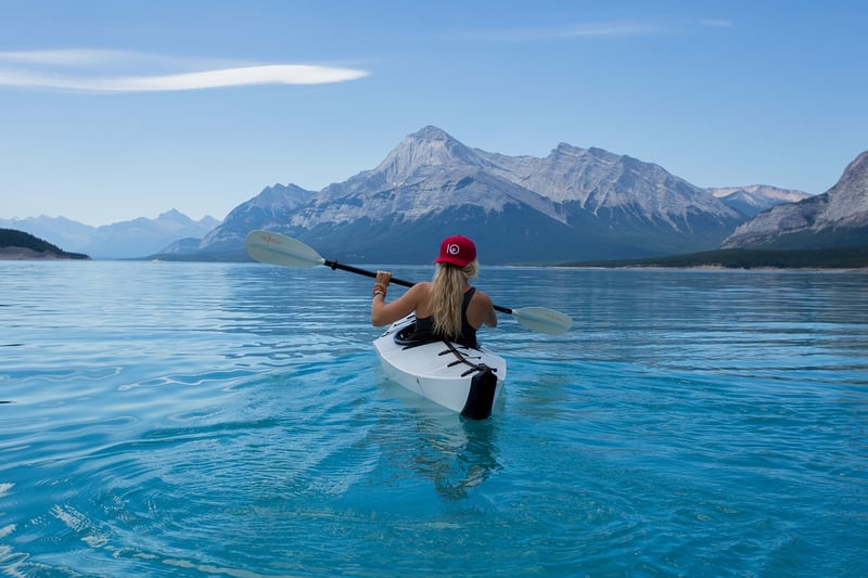 Kayak on Water